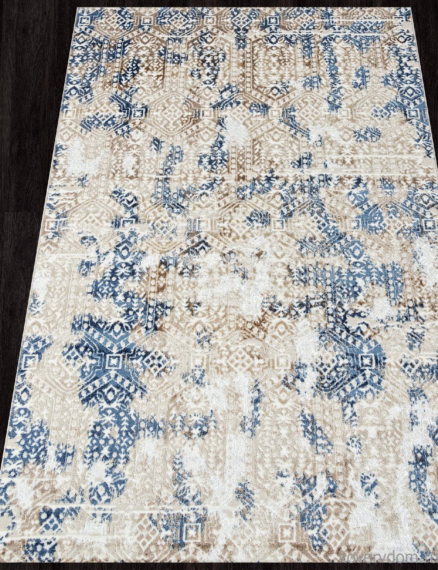 Ковер ANTEP-A O1699 630 CREAM / BLUE Ковер ANTEP-A O1699 630 CREAM / BLUE