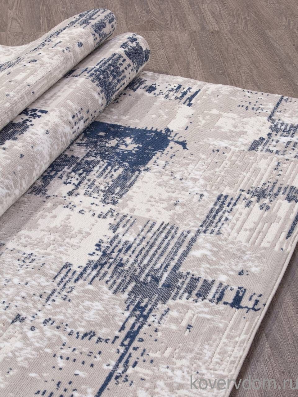 Ковер RICHI 8673 GRAY-BLUE Ковер RICHI 8673 GRAY-BLUE