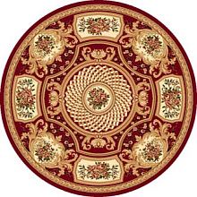 Круглый ковер красный OLYMPOS d170 RED Круг