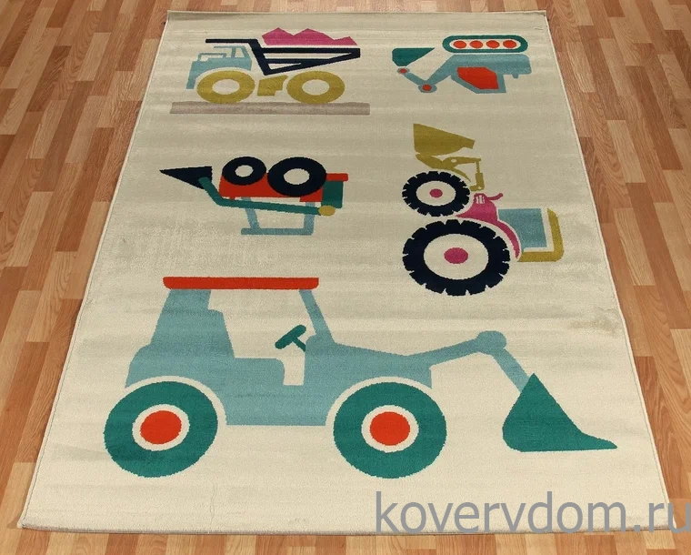 Детский ковер Sonic Kids Машины 1330 IA1 W Детский ковер Sonic Kids Машины 1330 IA1 W