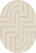 Овальный ковер в гостиную DIOS F439 LIGHT CREAM Овал